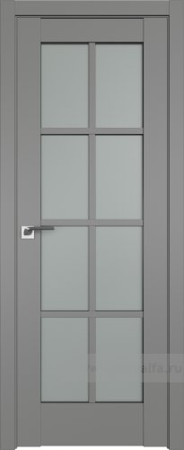 Дверь со стеклом ProfilDoors 101U Матовое (Грей)