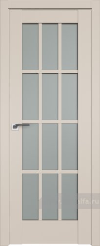 Дверь со стеклом ProfilDoors 102U Матовое (Санд)
