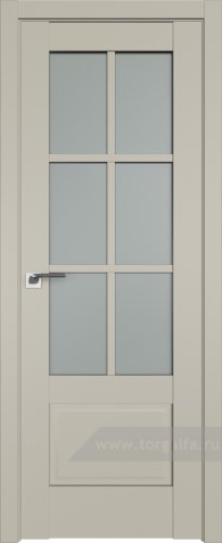 Дверь со стеклом ProfilDoors 103U Матовое (Шеллгрей)
