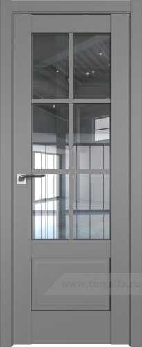 Дверь со стеклом ProfilDoors 103U Прозрачное (Грей)