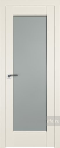 Дверь со стеклом ProfilDoors 107U Матовое (Магнолия Сатинат)