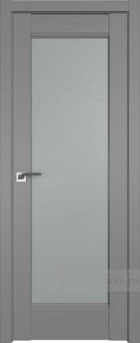 Дверь со стеклом ProfilDoors 107U Матовое (Грей)