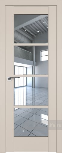 Дверь со стеклом ProfilDoors 119U Прозрачное (Санд)