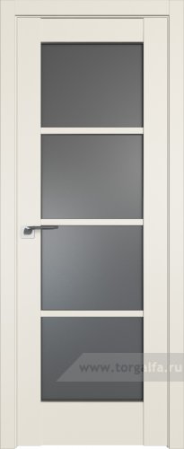 Дверь со стеклом ProfilDoors 119U Графит (Магнолия Сатинат)