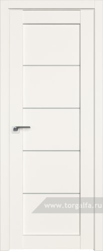 Дверь со стеклом ProfilDoors 2.11U Матовое (ДаркВайт)