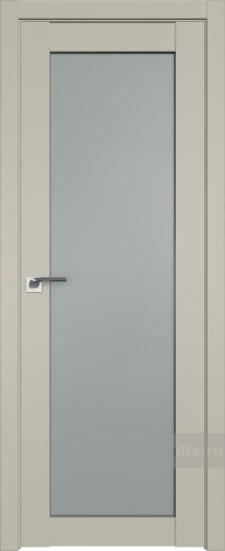 Дверь со стеклом ProfilDoors 2.19U Матовое (Шеллгрей)