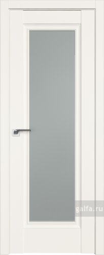 Дверь со стеклом ProfilDoors 2.35U Матовое (ДаркВайт)