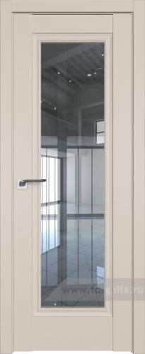 Дверь со стеклом ProfilDoors 2.35U Прозрачное (Санд)