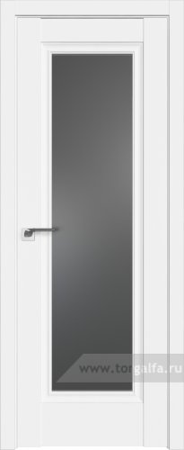 Дверь со стеклом ProfilDoors 2.35U Графит (Аляска)