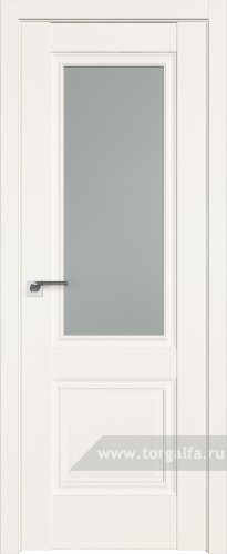 Дверь со стеклом ProfilDoors 2.37U Матовое (ДаркВайт)