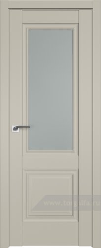 Дверь со стеклом ProfilDoors 2.37U Матовое (Шеллгрей)
