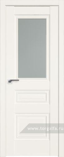 Дверь со стеклом ProfilDoors 2.39U Матовое (ДаркВайт)