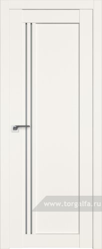 Дверь со стеклом ProfilDoors 2.50U Матовое (ДаркВайт)