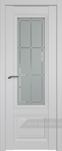 Дверь со стеклом ProfilDoors 2.103U Гравировка 1 (Манхэттен)
