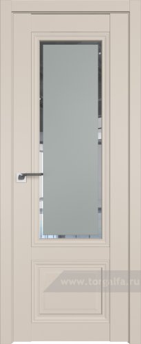 Дверь со стеклом ProfilDoors 2.103U Square матовое (Санд)