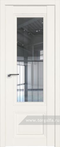 Дверь со стеклом ProfilDoors 2.103U Прозрачное (ДаркВайт)