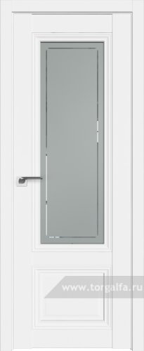 Дверь со стеклом ProfilDoors 2.103U Гравировка 4 (Аляска)