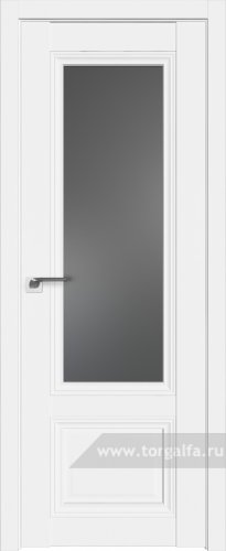 Дверь со стеклом ProfilDoors 2.103U Графит (Аляска)