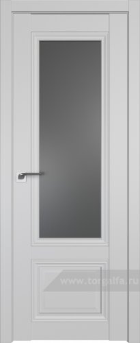 Дверь со стеклом ProfilDoors 2.103U Графит (Манхэттен)