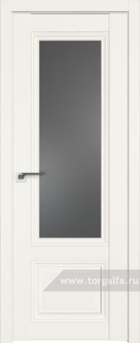 Дверь со стеклом ProfilDoors 2.103U Графит (ДаркВайт)