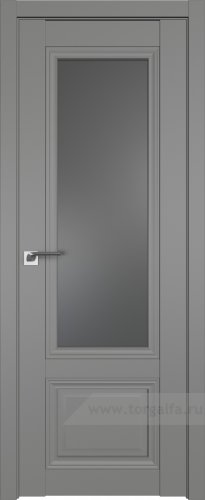 Дверь со стеклом ProfilDoors 2.103U Графит (Грей)