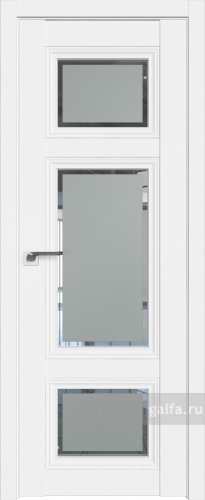 Дверь со стеклом ProfilDoors 2.105U Square матовое (Аляска)