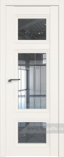 Дверь со стеклом ProfilDoors 2.105U Прозрачное (ДаркВайт)