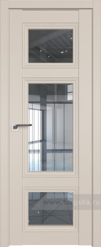 Дверь со стеклом ProfilDoors 2.105U Прозрачное (Санд)