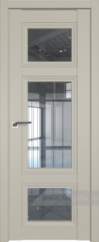 Дверь со стеклом ProfilDoors 2.105U Прозрачное (Шеллгрей)