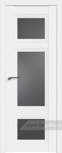 Дверь со стеклом ProfilDoors 2.105U Графит (Аляска)
