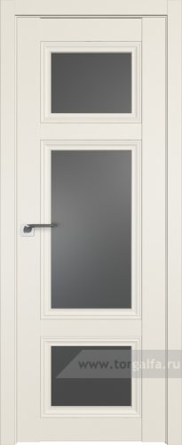 Дверь со стеклом ProfilDoors 2.105U Графит (Магнолия Сатинат)