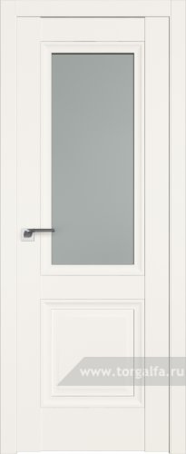 Дверь со стеклом ProfilDoors 2.113U Матовое (ДаркВайт)
