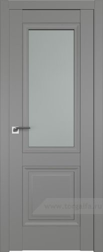 Дверь со стеклом ProfilDoors 2.113U Матовое (Грей)