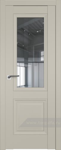 Дверь со стеклом ProfilDoors 2.113U Прозрачное (Шеллгрей)