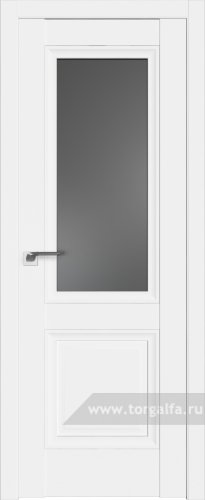 Дверь со стеклом ProfilDoors 2.113U Графит (Аляска)