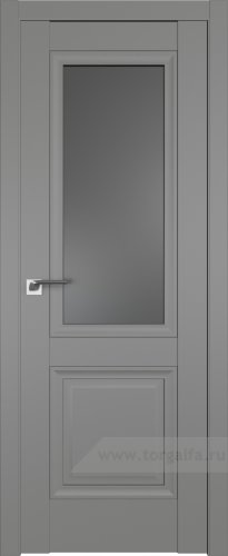 Дверь со стеклом ProfilDoors 2.113U Графит (Грей)