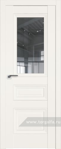 Дверь со стеклом ProfilDoors 2.115U Прозрачное (ДаркВайт)