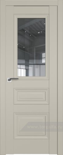 Дверь со стеклом ProfilDoors 2.115U Прозрачное (Шеллгрей)