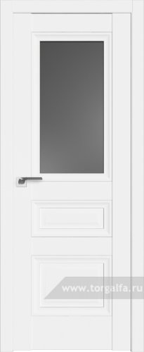 Дверь со стеклом ProfilDoors 2.115U Графит (Аляска)