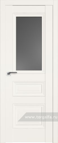 Дверь со стеклом ProfilDoors 2.115U Графит (ДаркВайт)