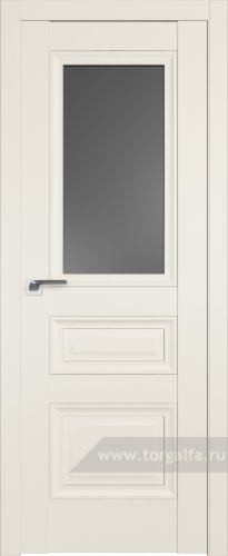 Дверь со стеклом ProfilDoors 2.115U Графит (Магнолия Сатинат)