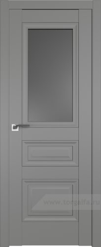 Дверь со стеклом ProfilDoors 2.115U Графит (Грей)