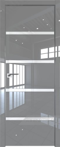 Дверь со стеклом ProfilDoors 23LE Лак классик с кромкой Матовая (Грей люкс)