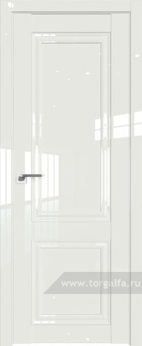 Глухая дверь ProfilDoors 122L ( ДаркВайт люкс)