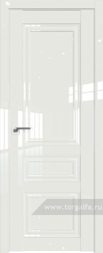 Глухая дверь ProfilDoors 124L ( ДаркВайт люкс)