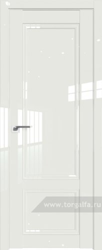 Глухая дверь ProfilDoors 128L ( ДаркВайт люкс)