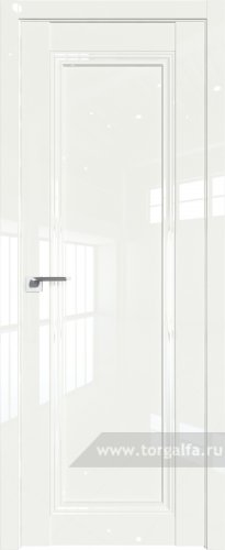 Глухая дверь ProfilDoors 2.100L ( ДаркВайт люкс)