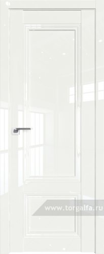 Глухая дверь ProfilDoors 2.102L ( ДаркВайт люкс)