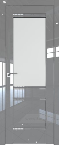 Дверь со стеклом ProfilDoors 2L Матовое (Грей люкс)