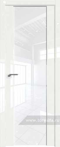 Дверь со стеклом ProfilDoors 8L Белый триплекс ( ДаркВайт люкс)